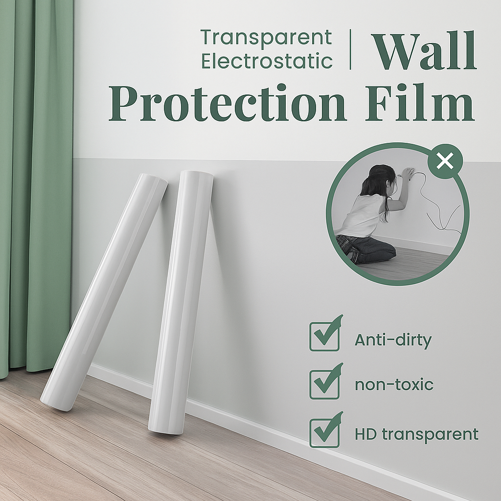 Self-Adhesive Transparent Wall Protection Film