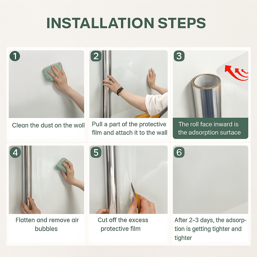 Self-Adhesive Transparent Wall Protection Film