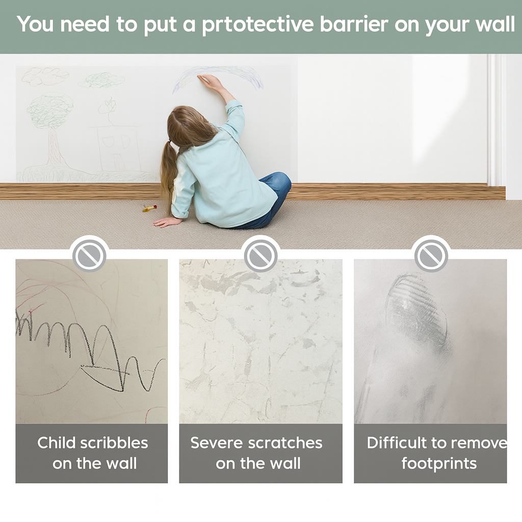 Self-Adhesive Transparent Wall Protection Film